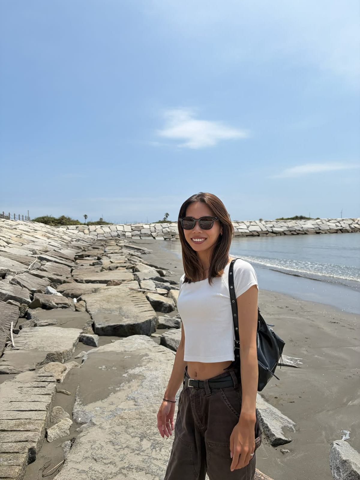 Wide Brown Sunglasses