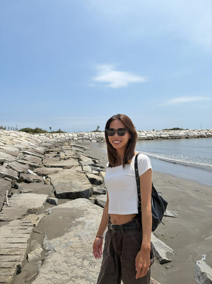 Wide Brown Sunglasses