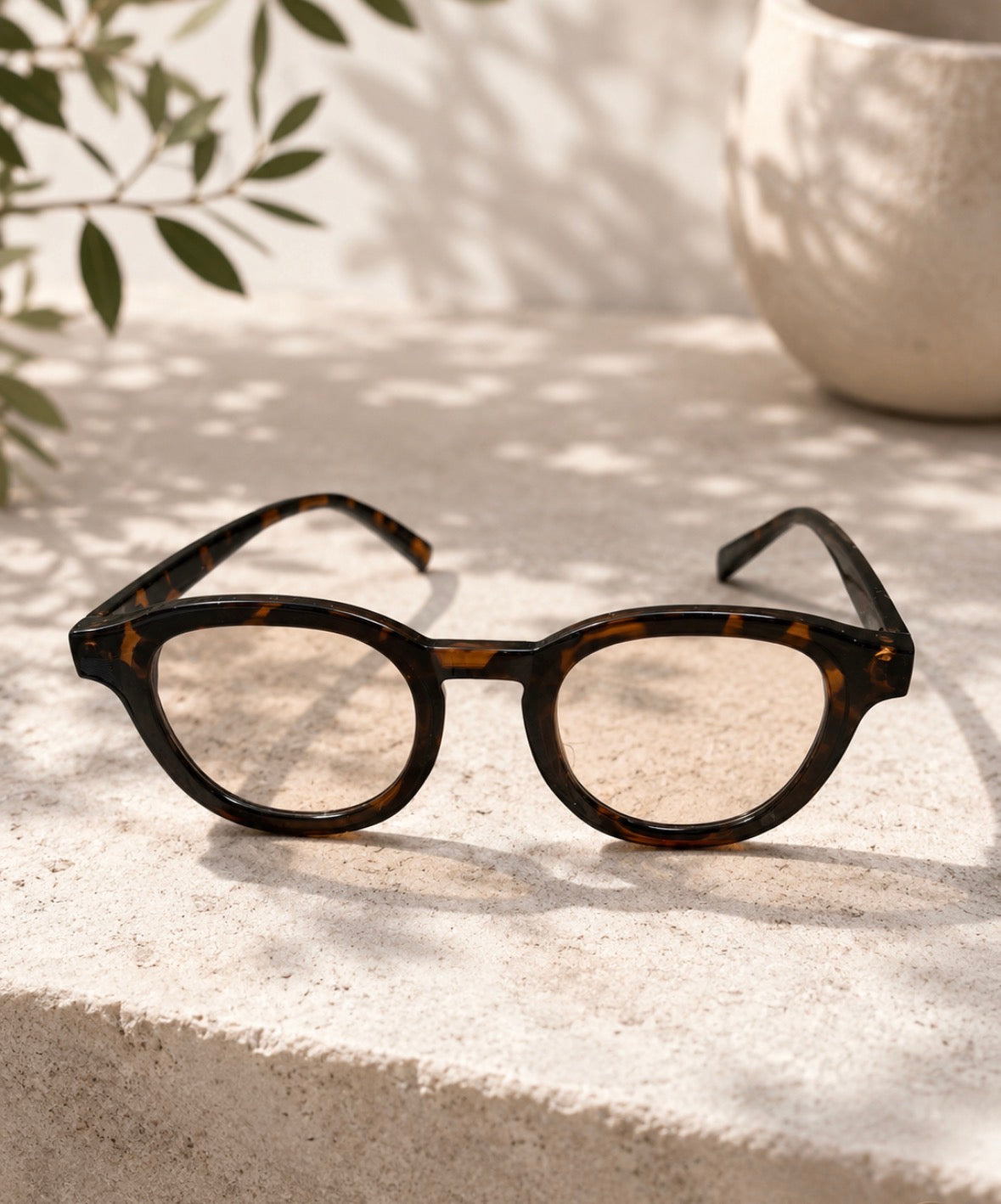 Marble Brown Sunglasses