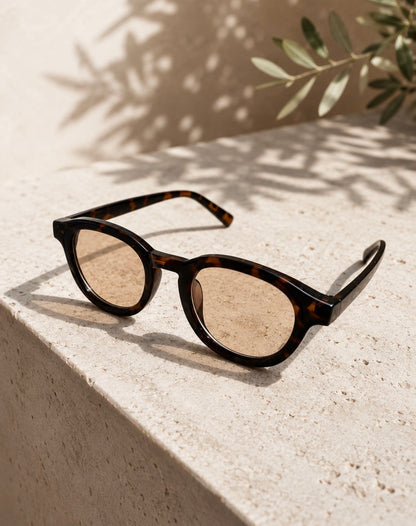 Marble Brown Sunglasses
