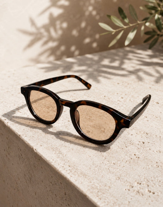 Marble Brown Sunglasses